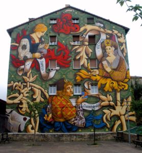 El triunfo mural vitoria